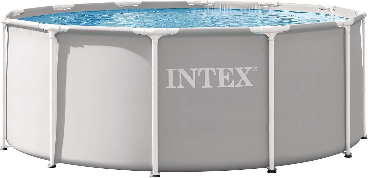 Intex - 26718FS - Kit Piscine Prism Frame Ronde Tubulaire 3,66 x 1,22