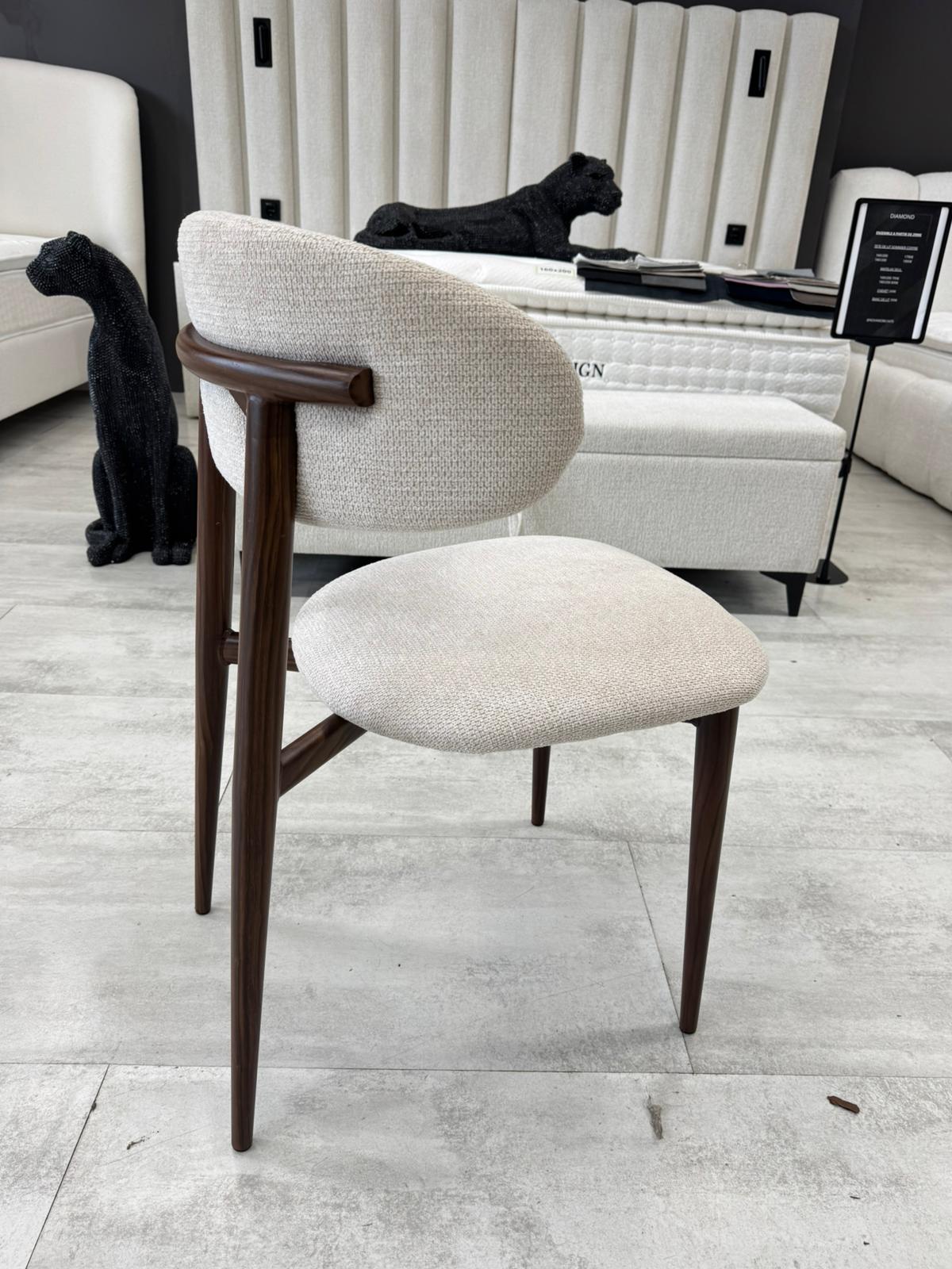 Chaise Leila Effet Noyer-Chene