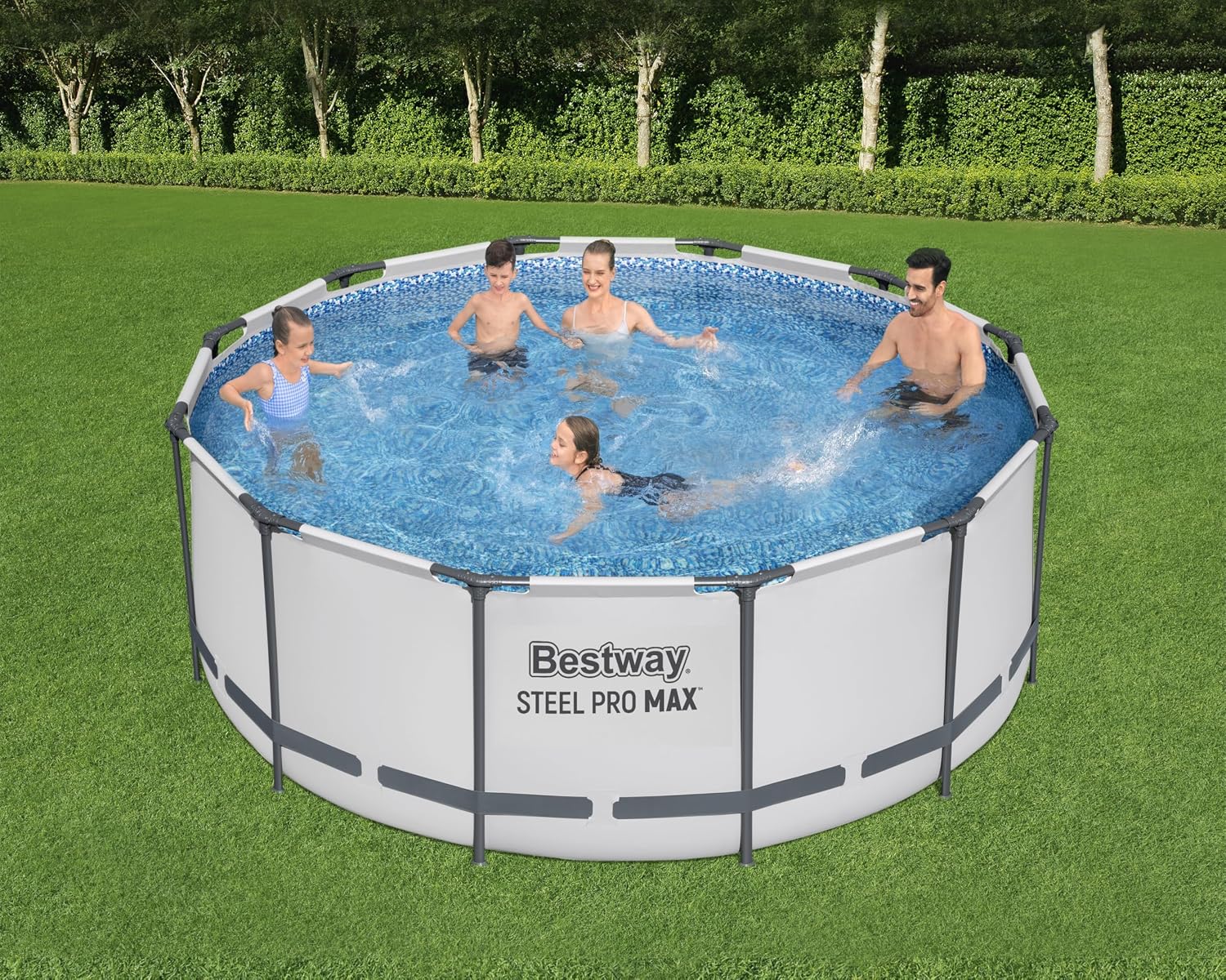 Bestway Ensemble de piscine Steel Pro MAX Rond 366x122 cm