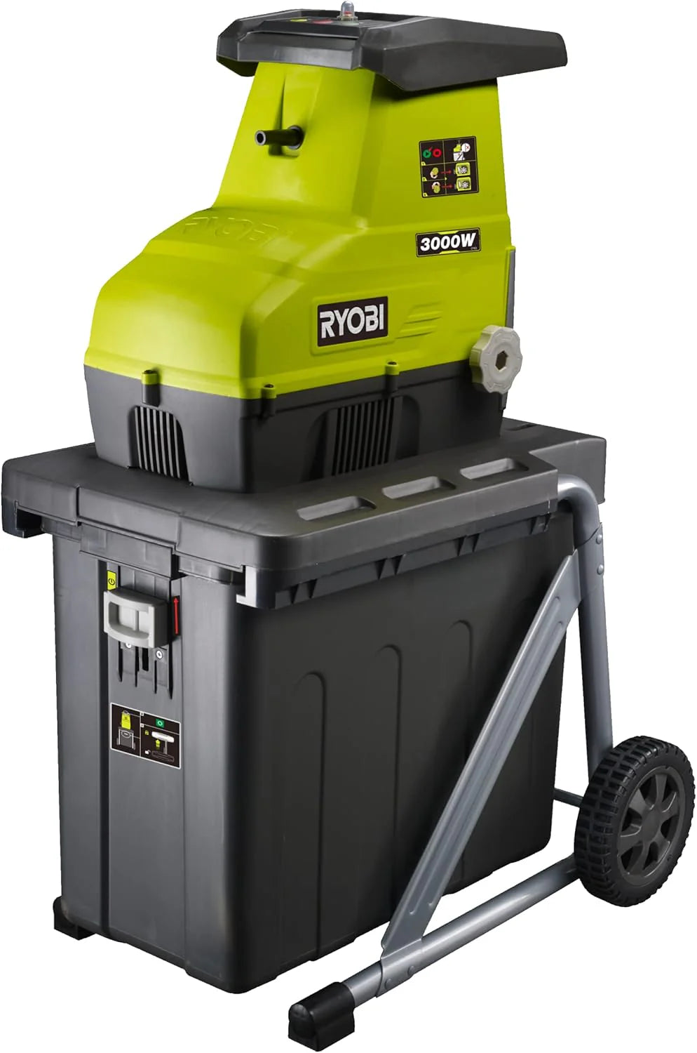 Ryobi broyeur végétaux électrique 3000W, silencieux RSH3045U