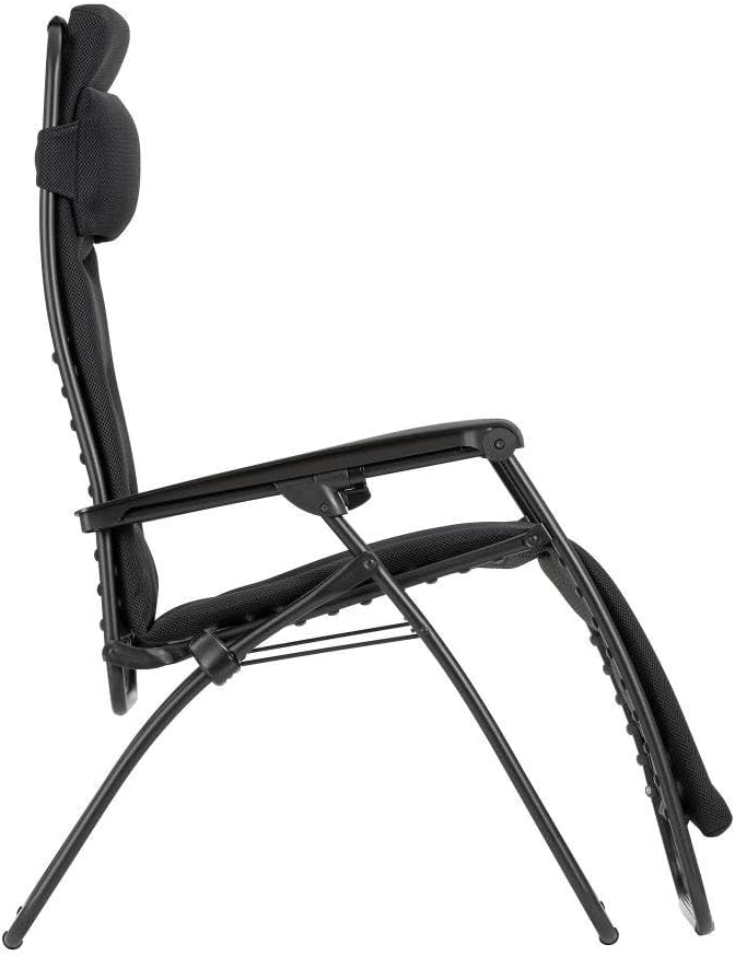Lafuma Fauteuil Relax matelassé Zéro Gravité - RSX Clip, Acier
