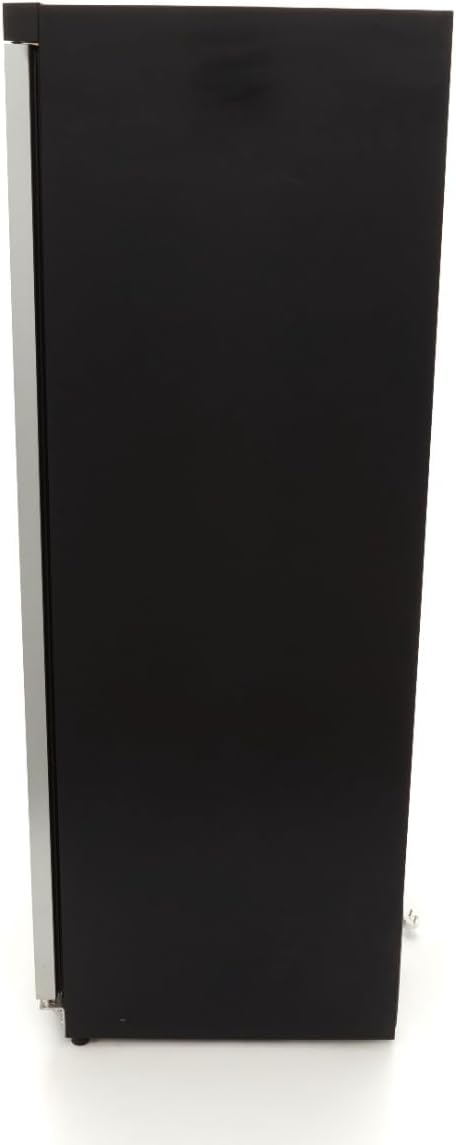 Maxima Réfrigérateur 600L Noir avec Porte Vitrée - 4 Grilles Réglables - Refroidissement Restaurant - Professionnel