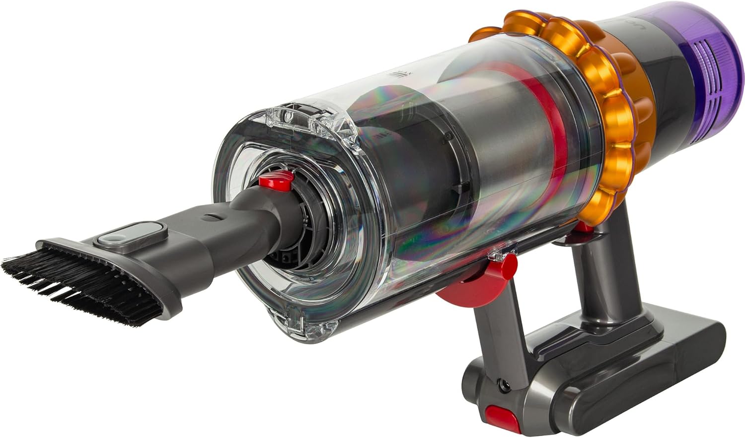 Dyson V15 Detect Absolute - Nickel Satin Gelb/Glanz Nickel