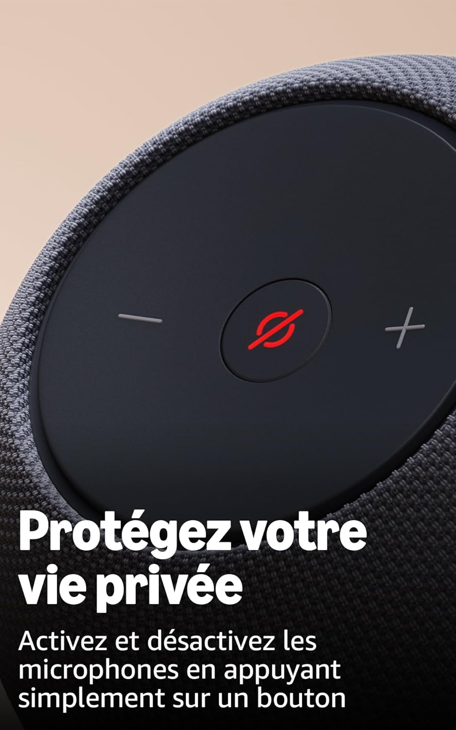 Amazon Echo Dot Max (nouvelle génération) : enceinte Alexa avec son qui emplit la pièce et hub connecté intégré, Graphite