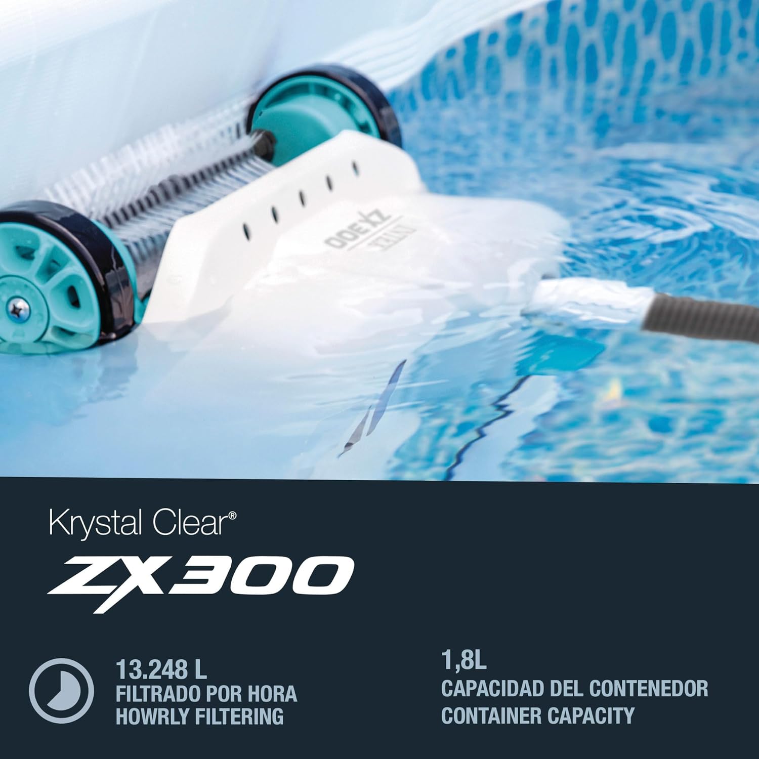 Intex robot aspirateur fond et parois zx300