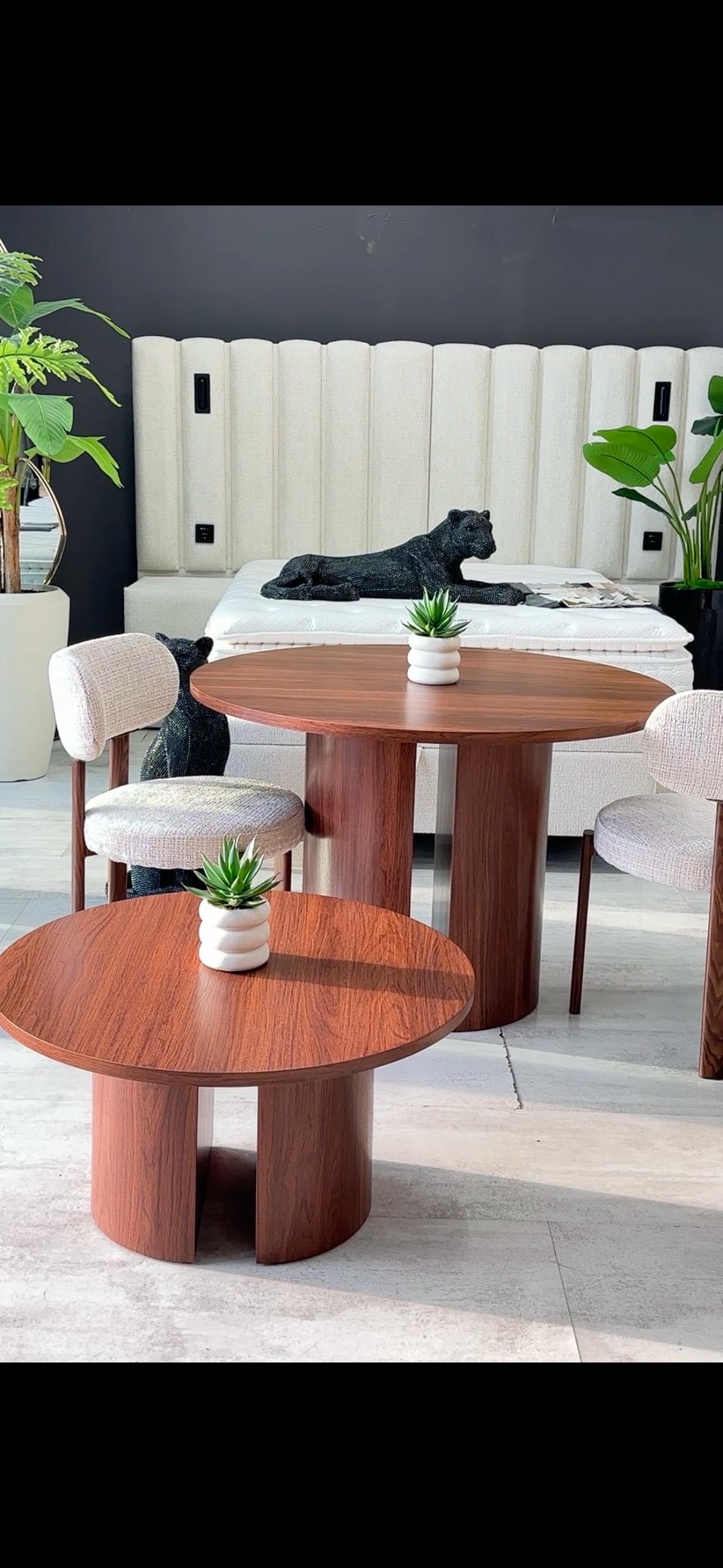 Table Basse Noyer 80cm