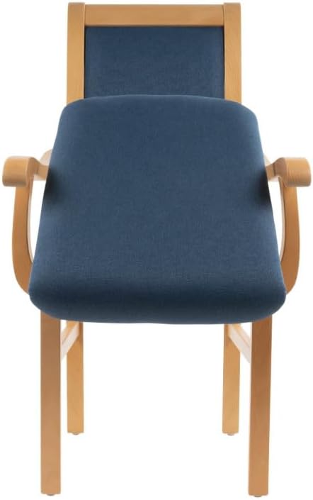 APLOS Chaise d'aide à la levée Suzanne, Bascule Automatique réglable, Chaise Ergonomique collectivité pour Seniors et Personnes à Mobilité Réduite, Tissu Design et résistant