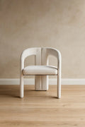 Chaise Onix chenille Beige Velour
