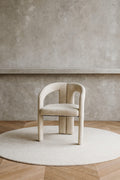 le lot de 2 Chaises Onix chenille taupe clair