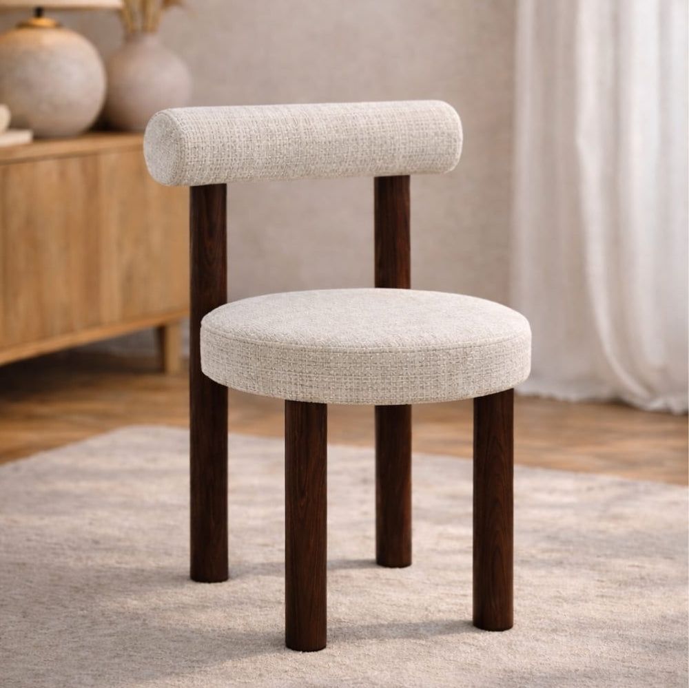 Chaise Madin - Revêtement Tissu et Structure Métallique