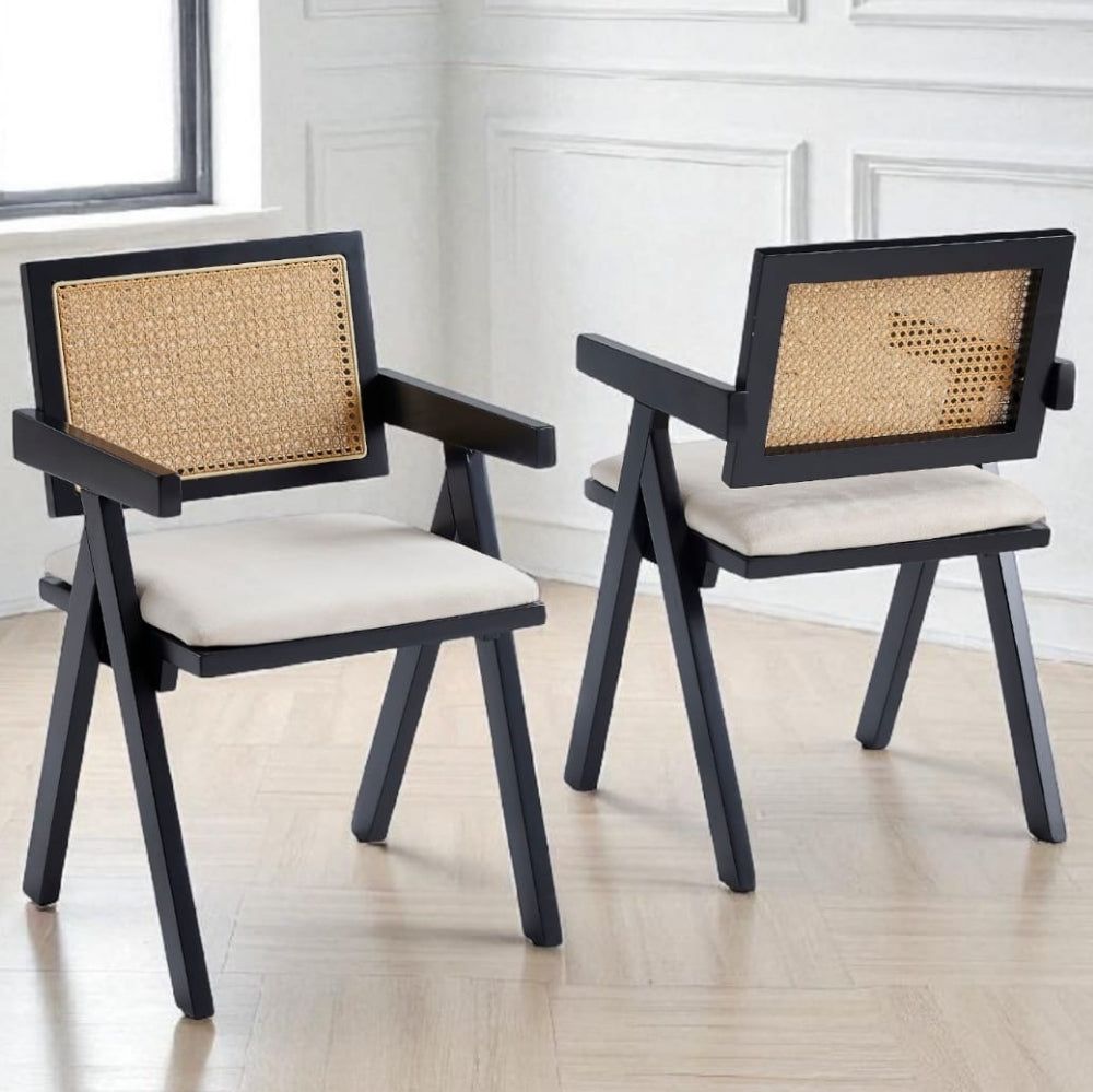 Chaise Roky - Structure Bois Sobre et Épurée
