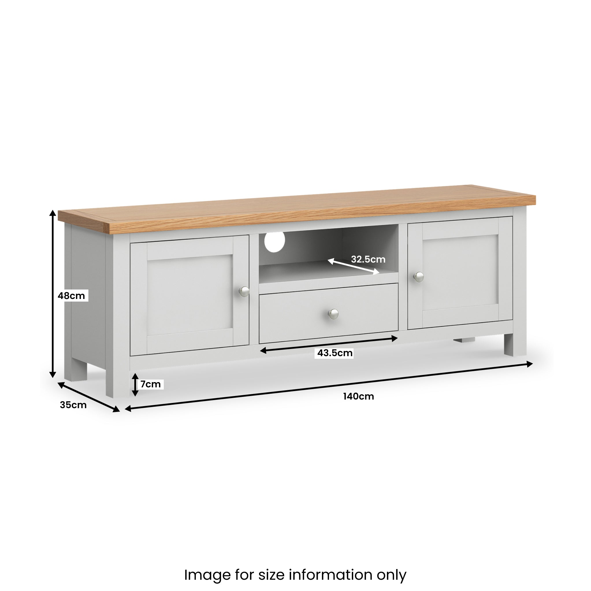 Farro 140cm Wide TV Stand