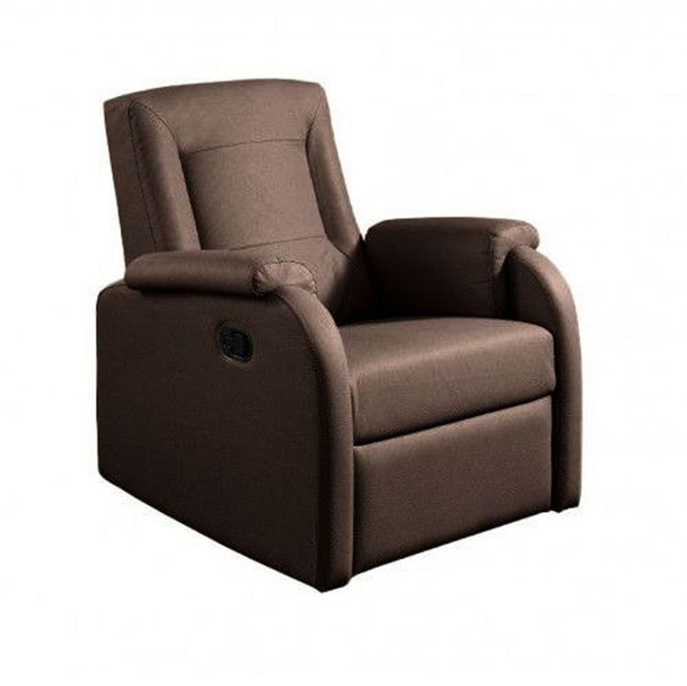 Fauteuil Relax Tokyo - Tissu Bicolore et Mécanisme Manuel