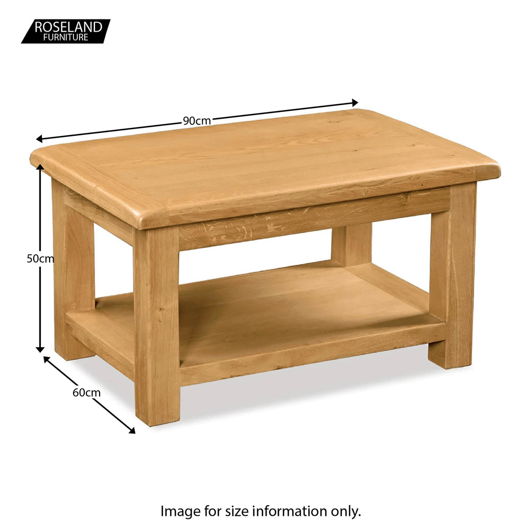 Zelah Oak Coffee Table