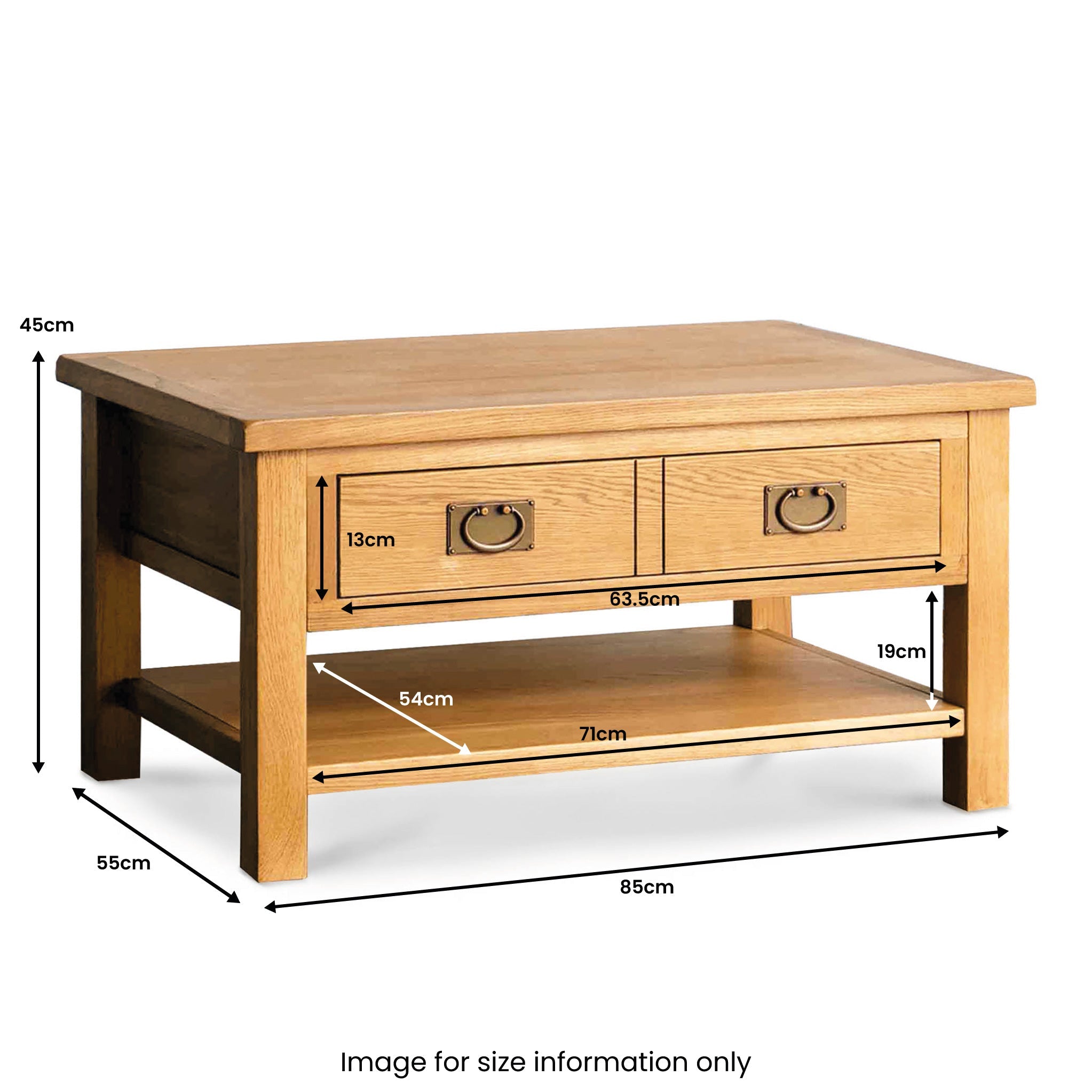 Surrey Oak Coffee Table