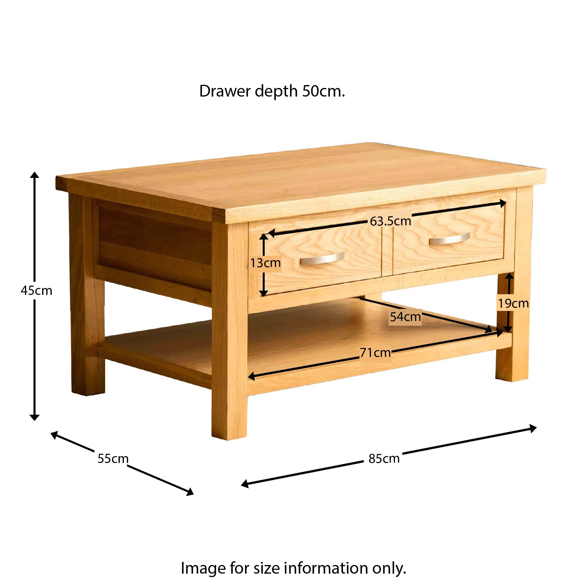 London Oak Coffee Table