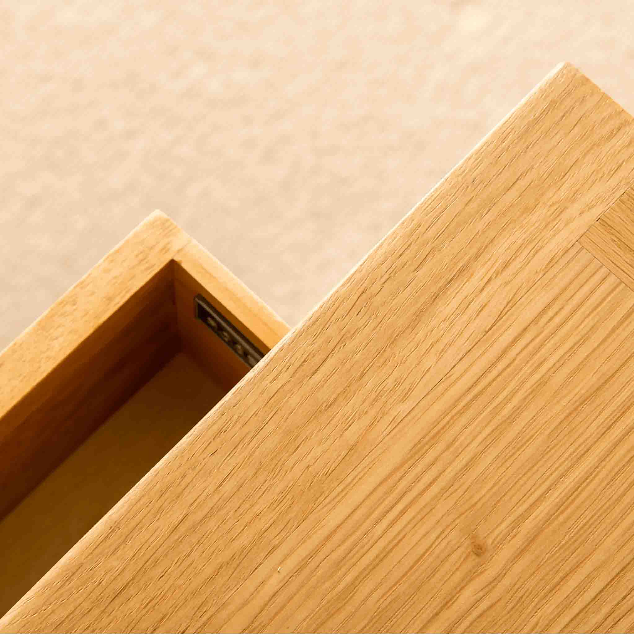 London Oak Telephone Table