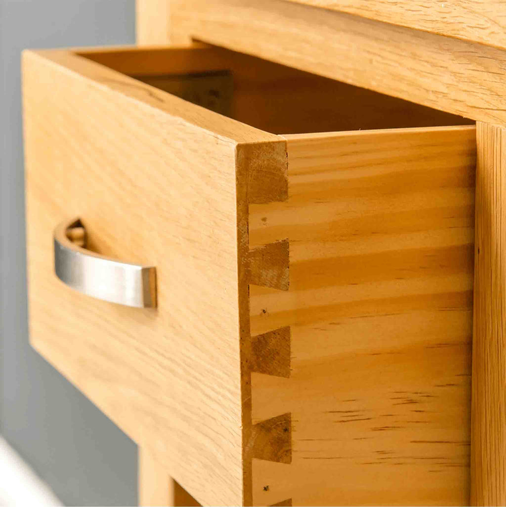 London Oak Telephone Table