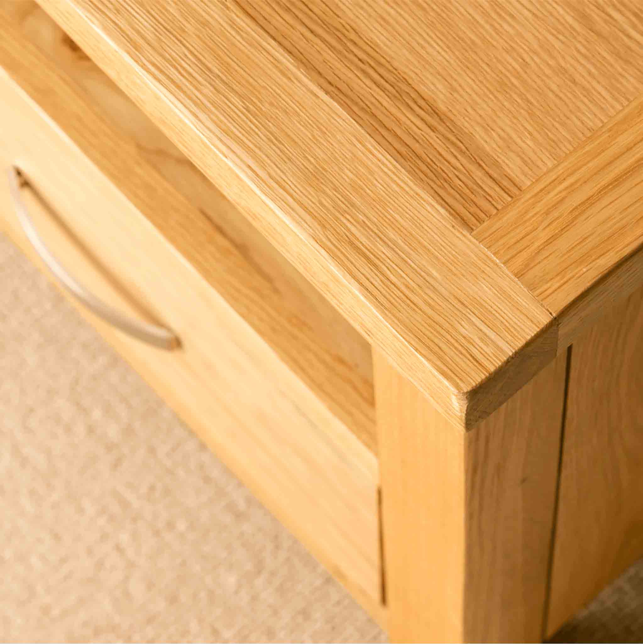 London Oak 90cm TV Stand