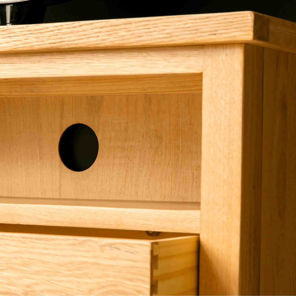 London Oak 90cm TV Stand