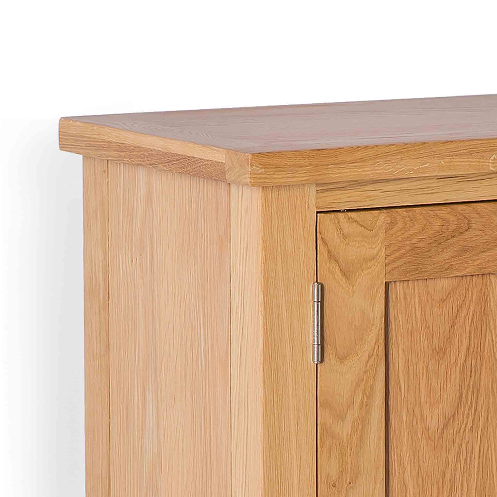 London Oak 140cm Wide TV Stand