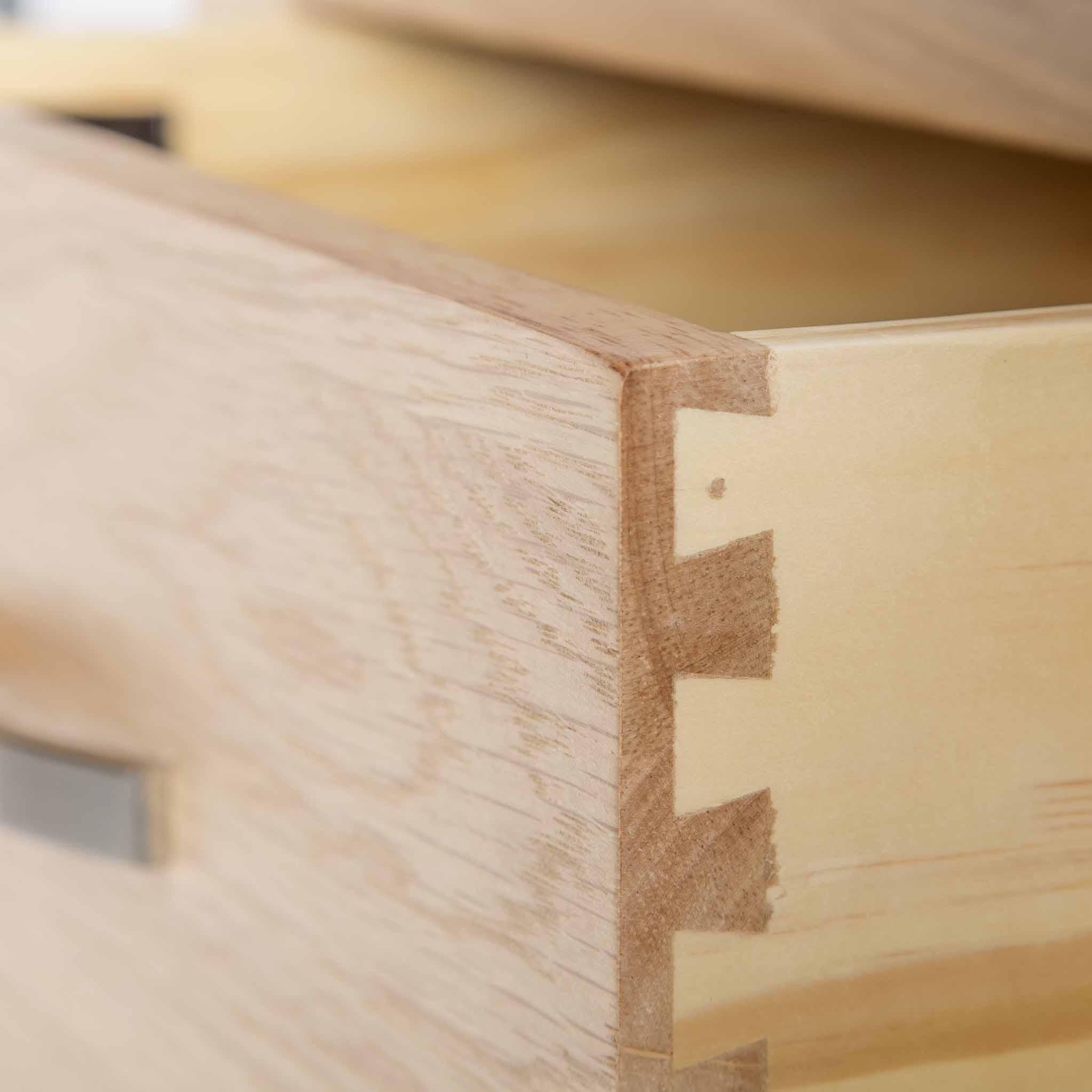 London Oak 140cm Wide TV Stand