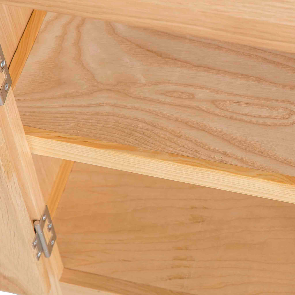 London Oak 140cm Wide TV Stand