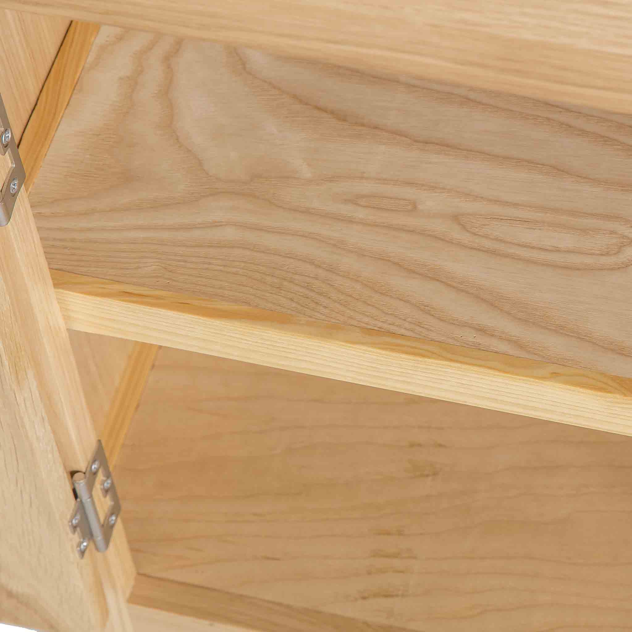 London Oak 140cm Wide TV Stand