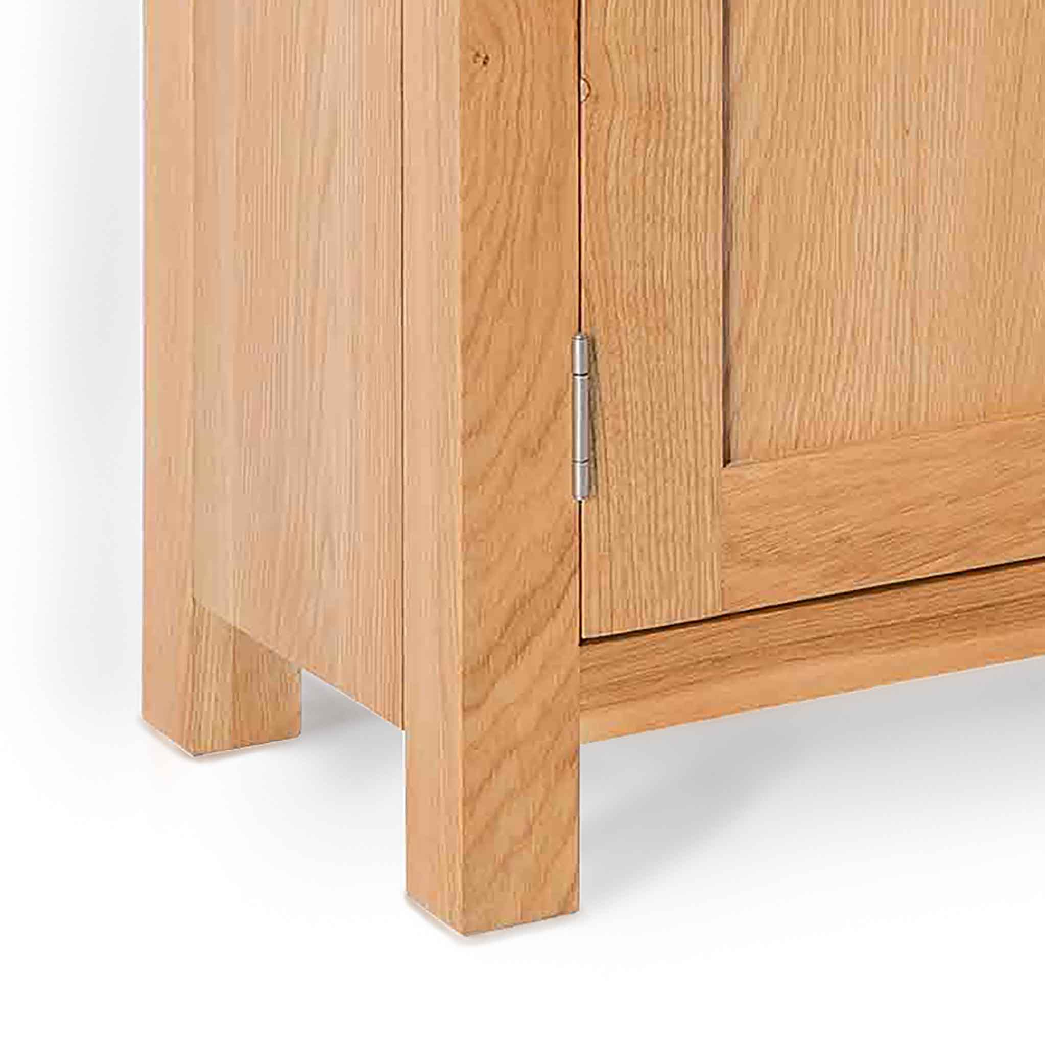 London Oak 140cm Wide TV Stand