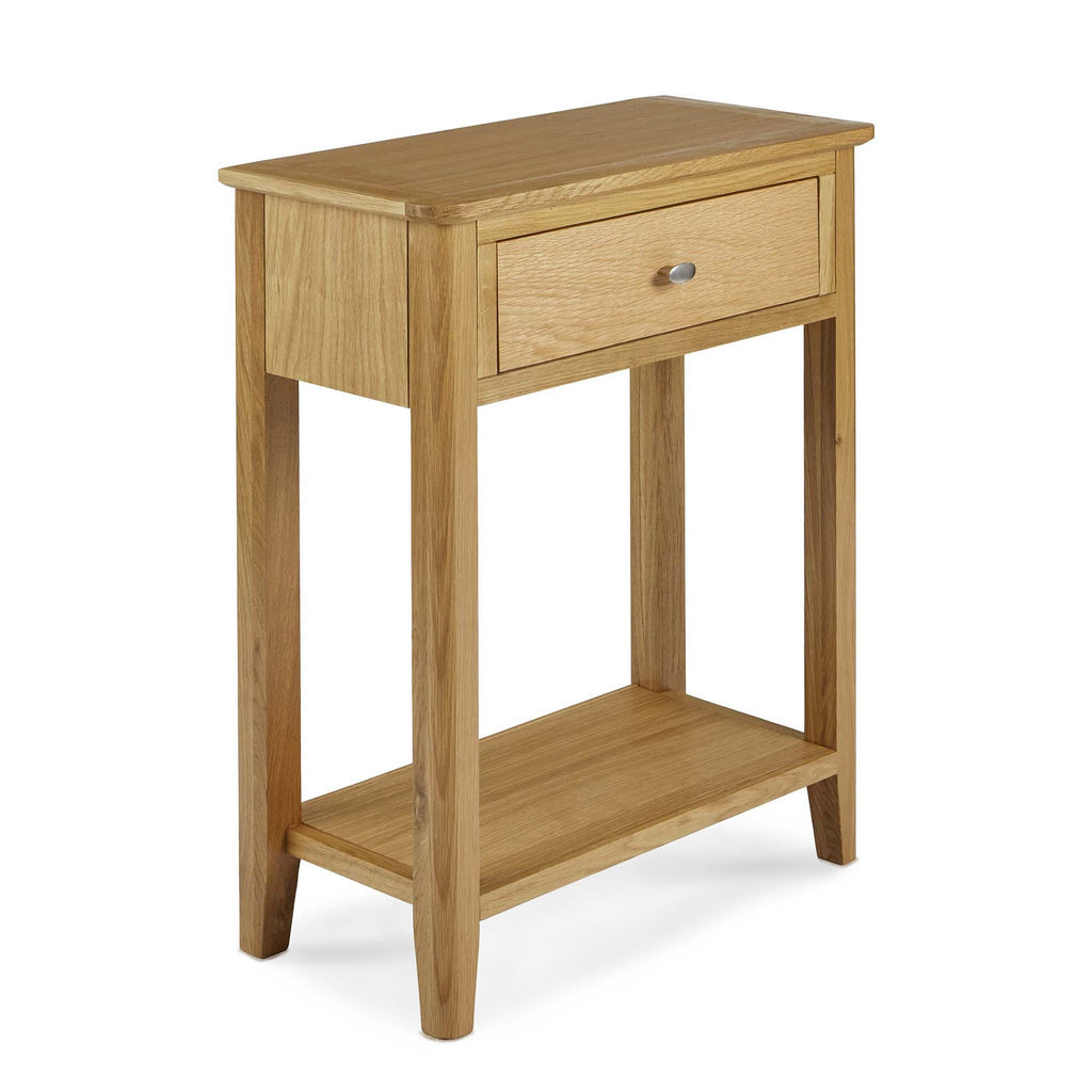 Alba Oak Telephone Table