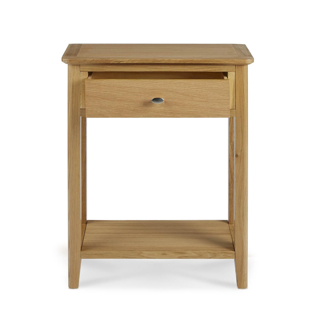 Alba Oak Telephone Table