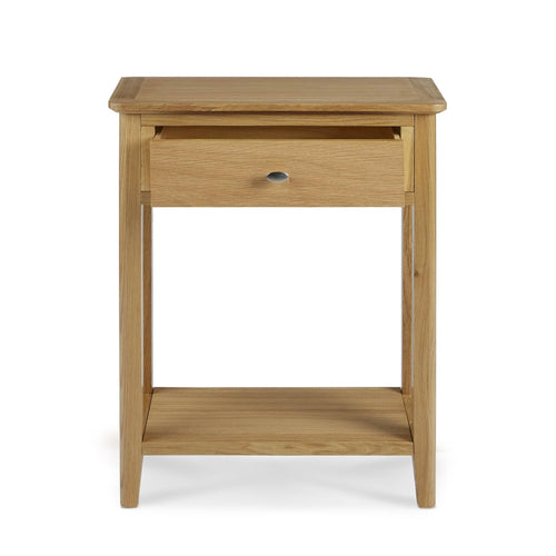 Alba Oak Telephone Table