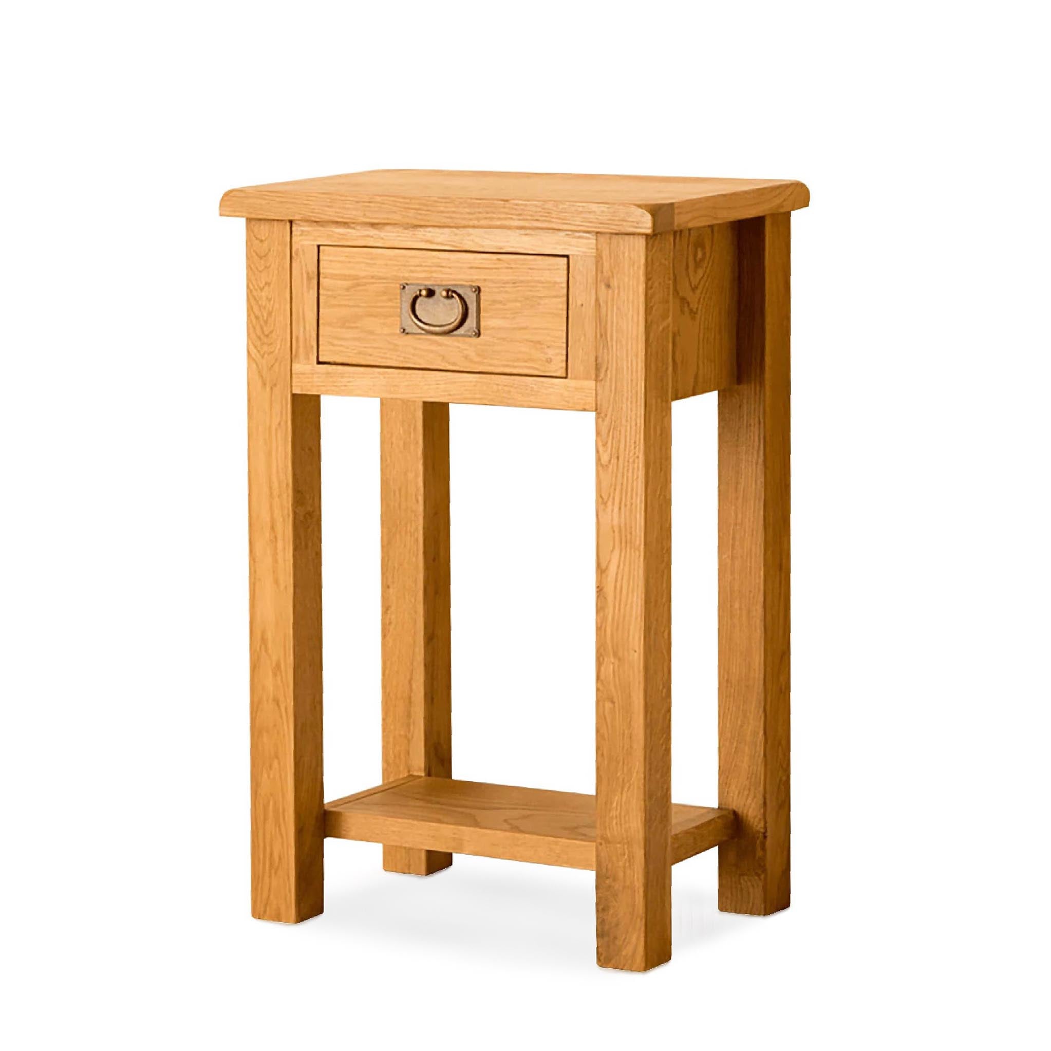 Lanner Oak Telephone Table