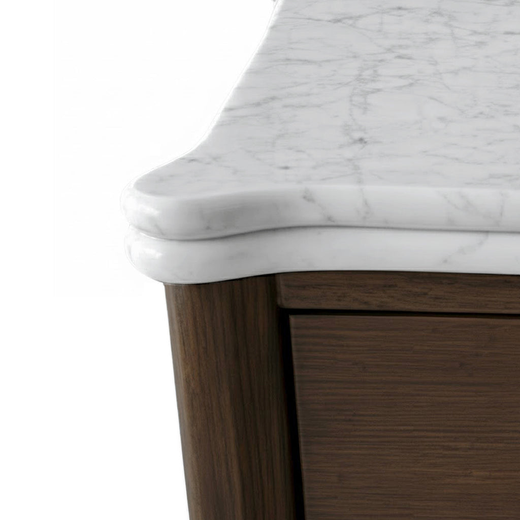 Hawthorne Dark Oak & Marble 210cm Large TV Unit