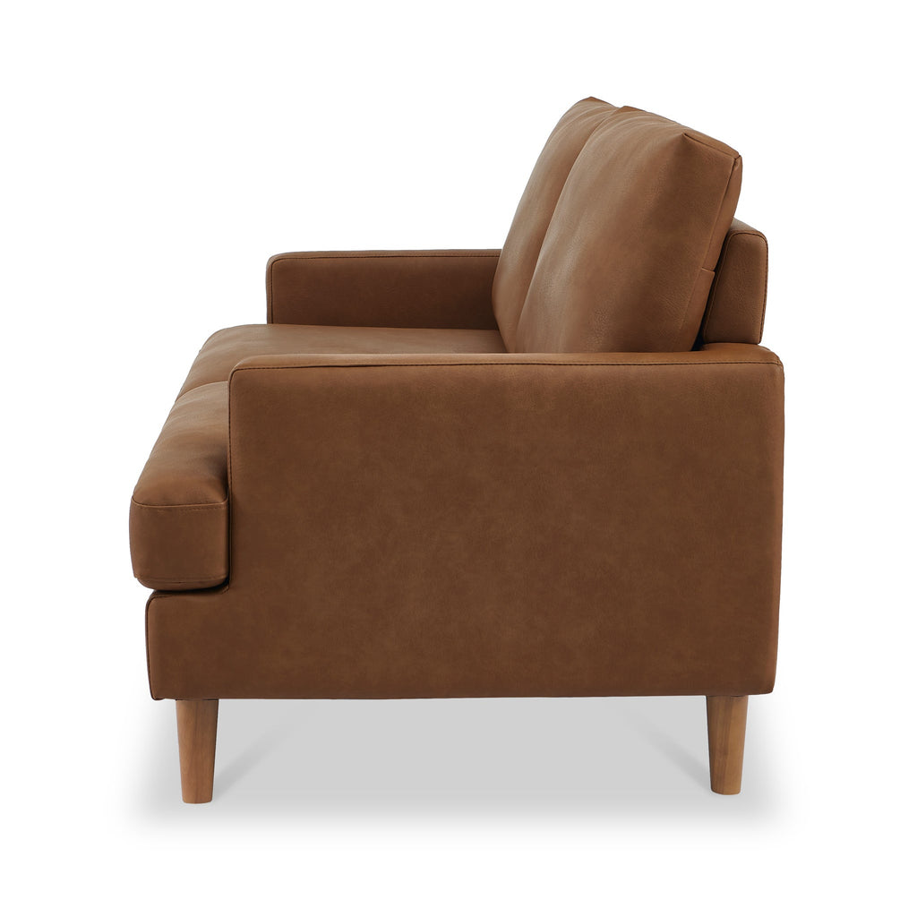 Max Faux Leather 3 Seater Sofa
