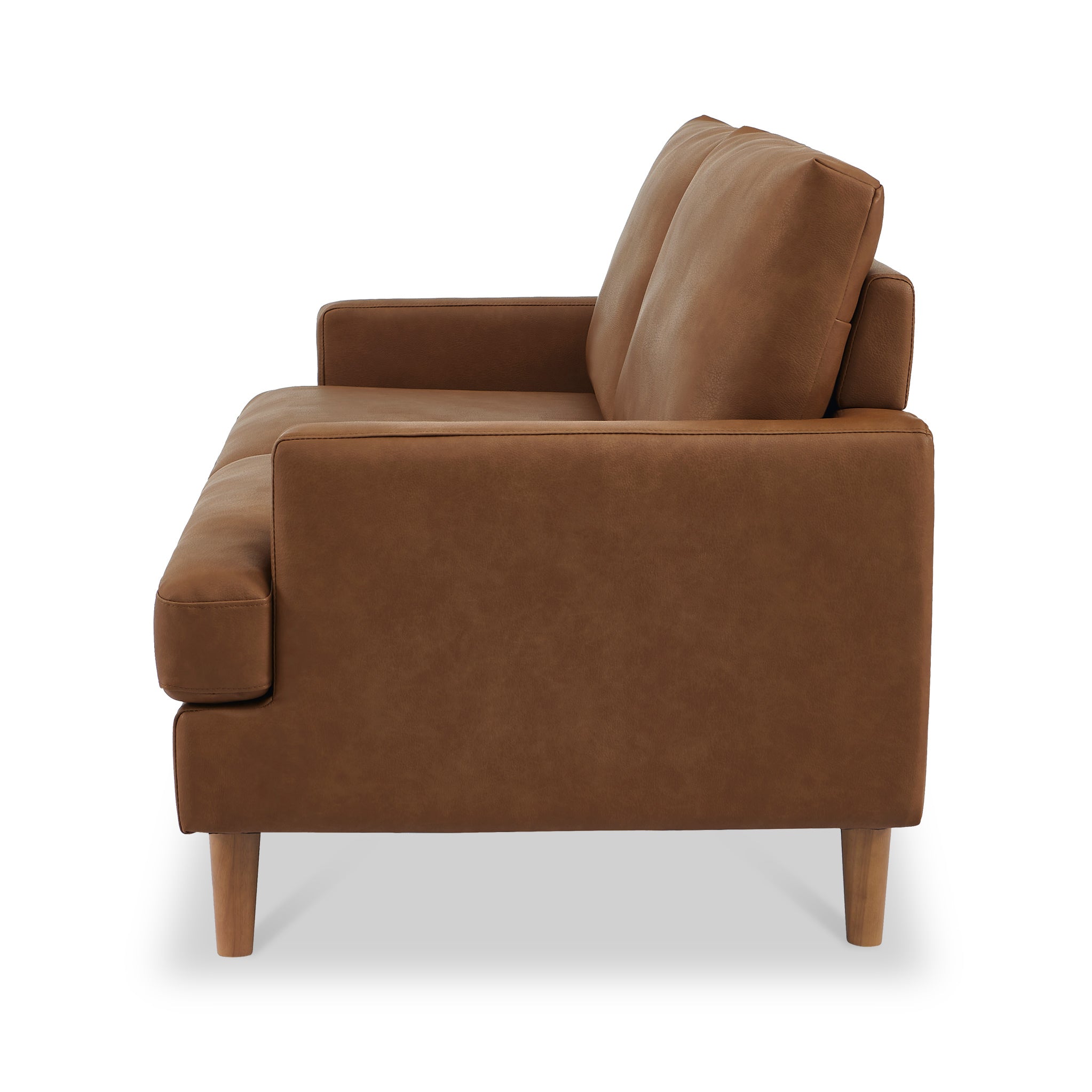 Max Faux Leather 3 Seater Sofa