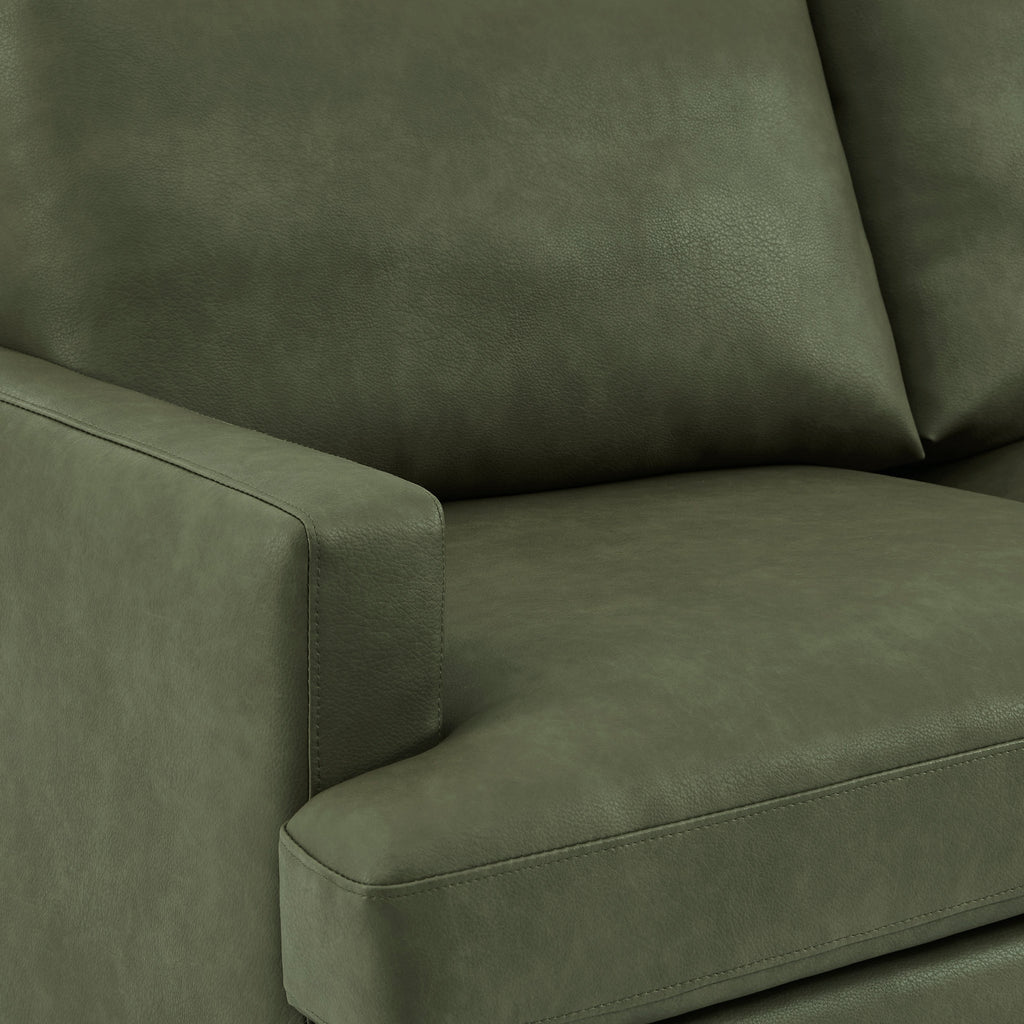 Max Faux Leather 2 Seater Sofa