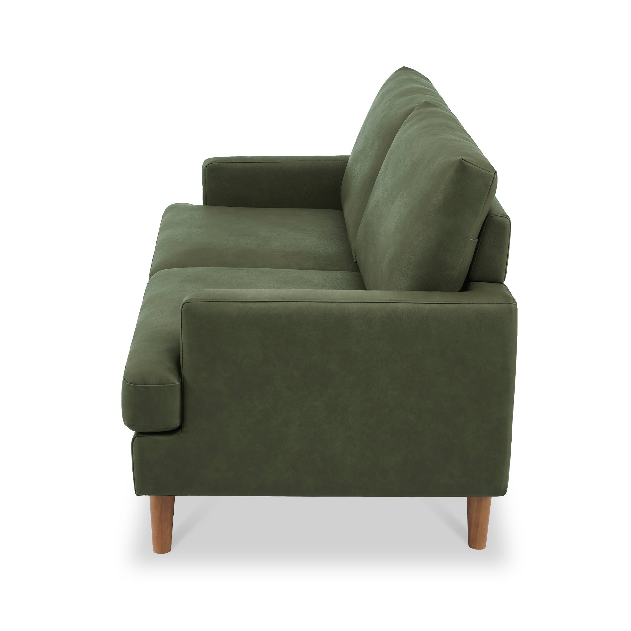 Max Faux Leather 3 Seater Sofa