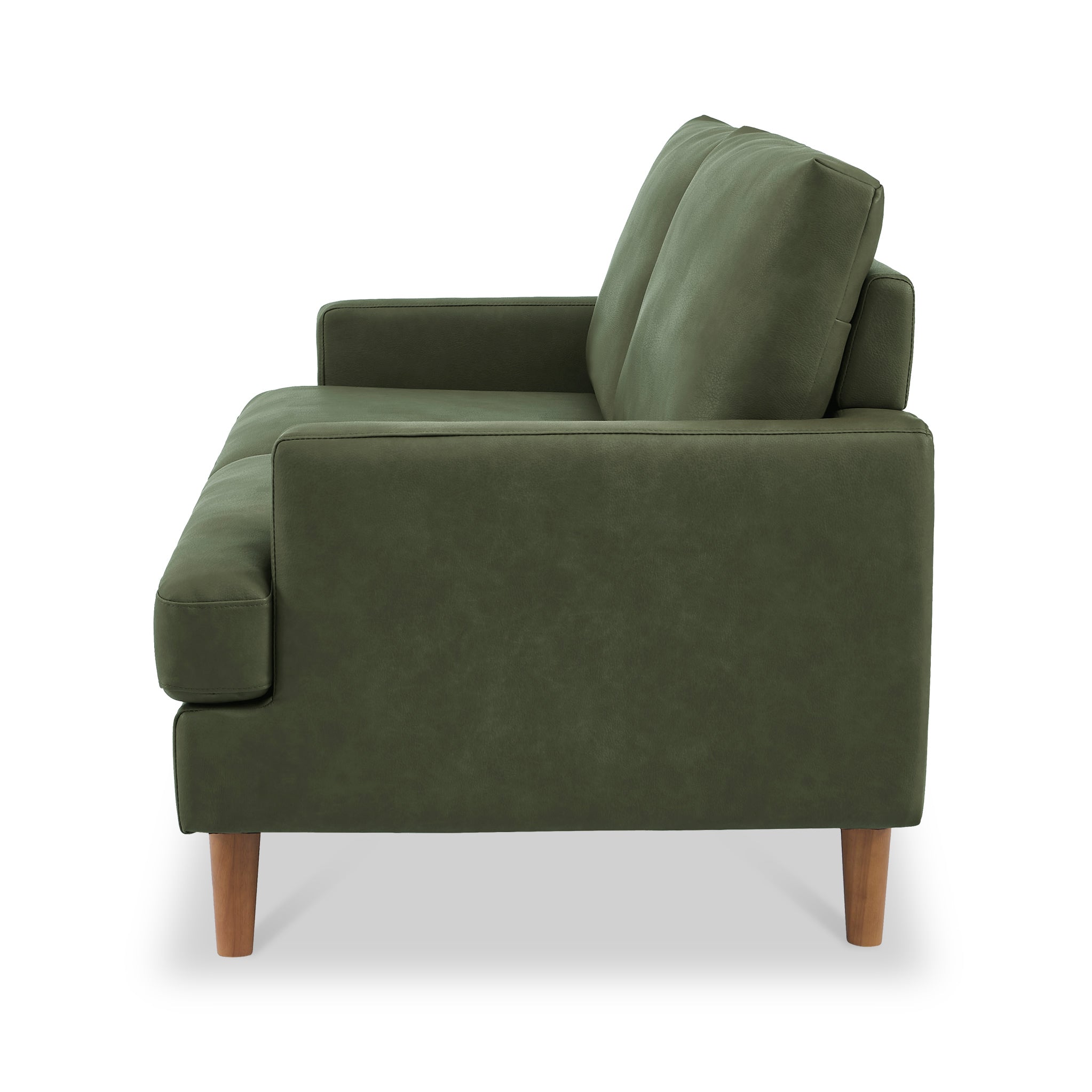 Max Faux Leather 3 Seater Sofa