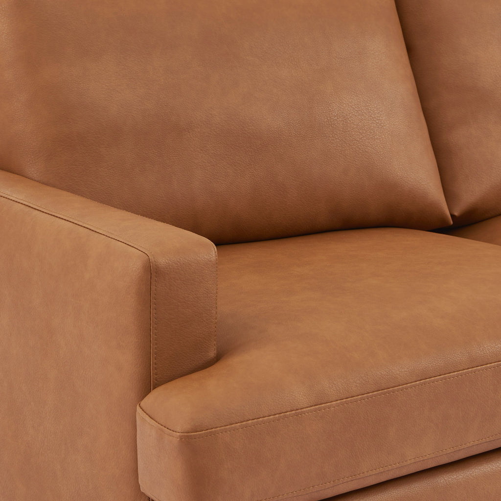 Max Faux Leather 2 Seater Sofa