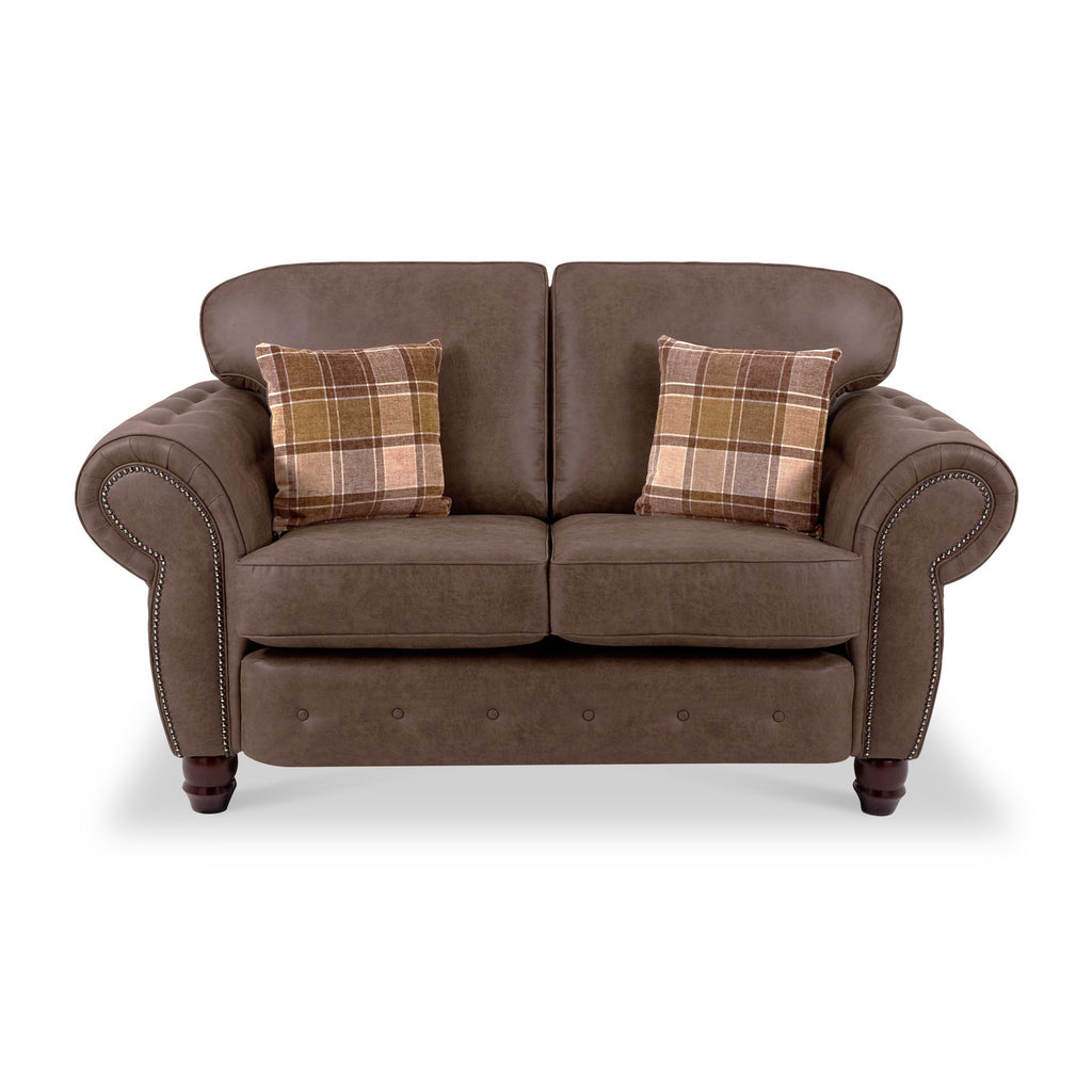 Ashford Faux Leather 2 Seater Sofa