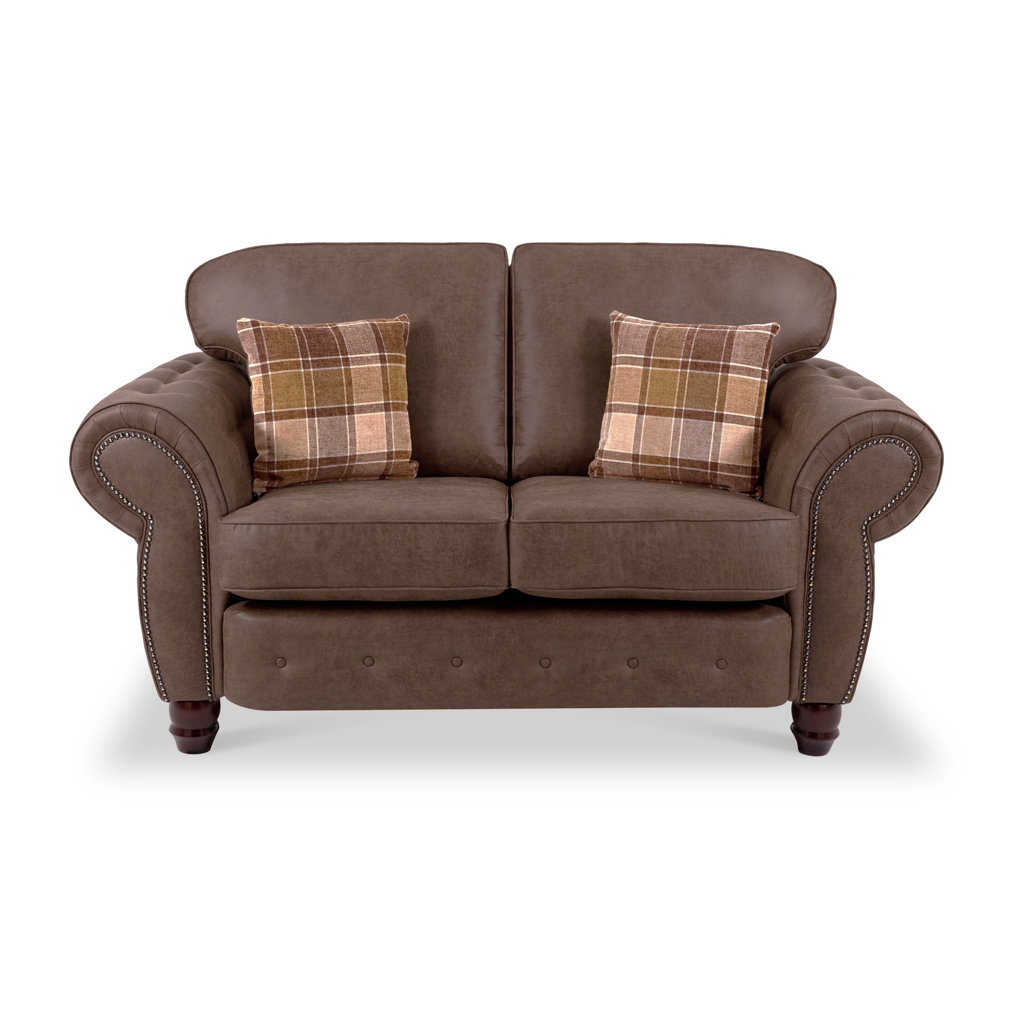 Ashford Faux Leather 2 Seater Sofa
