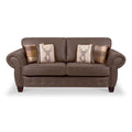 Ashford Faux Leather 3 Seater Sofa