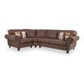 Ashford Faux Leather Corner Sofa