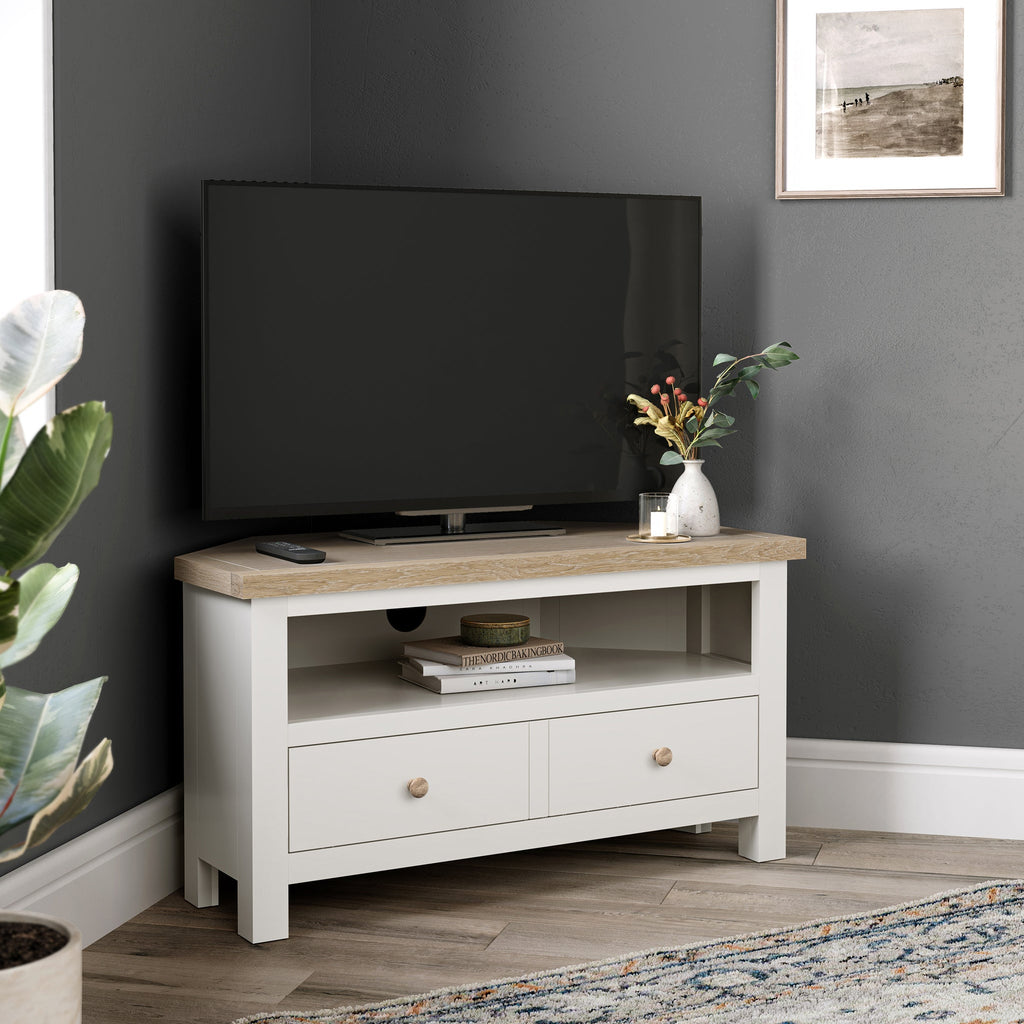 Farro Corner TV Stand