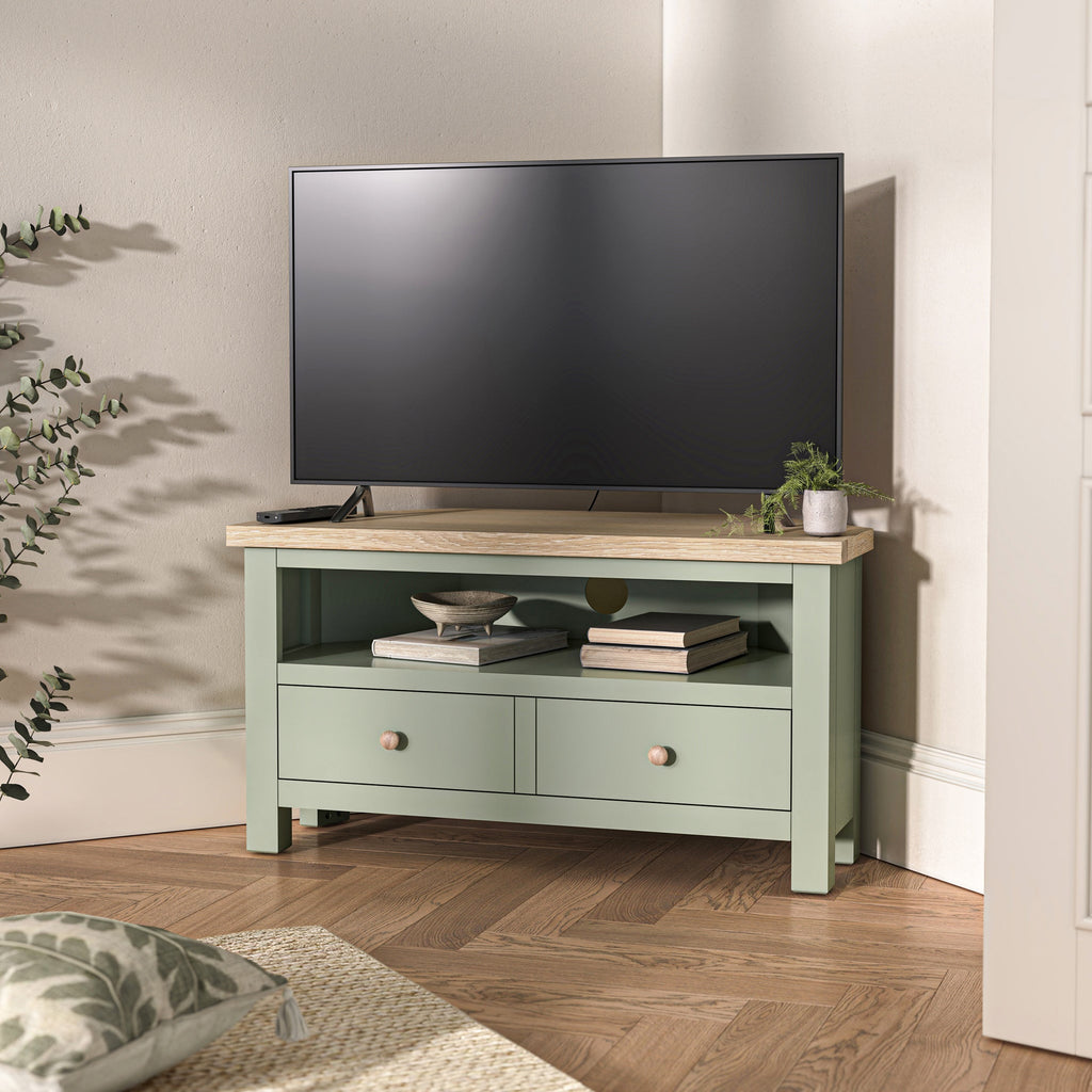 Farro Corner TV Stand