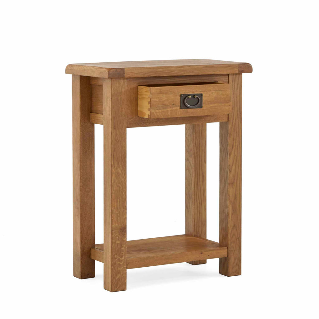 Zelah Oak Telephone Table