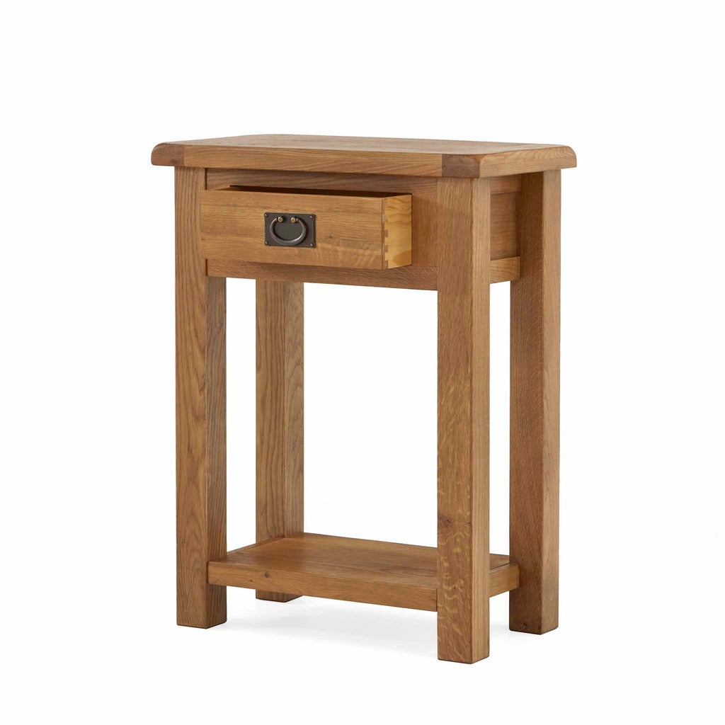 Zelah Oak Telephone Table