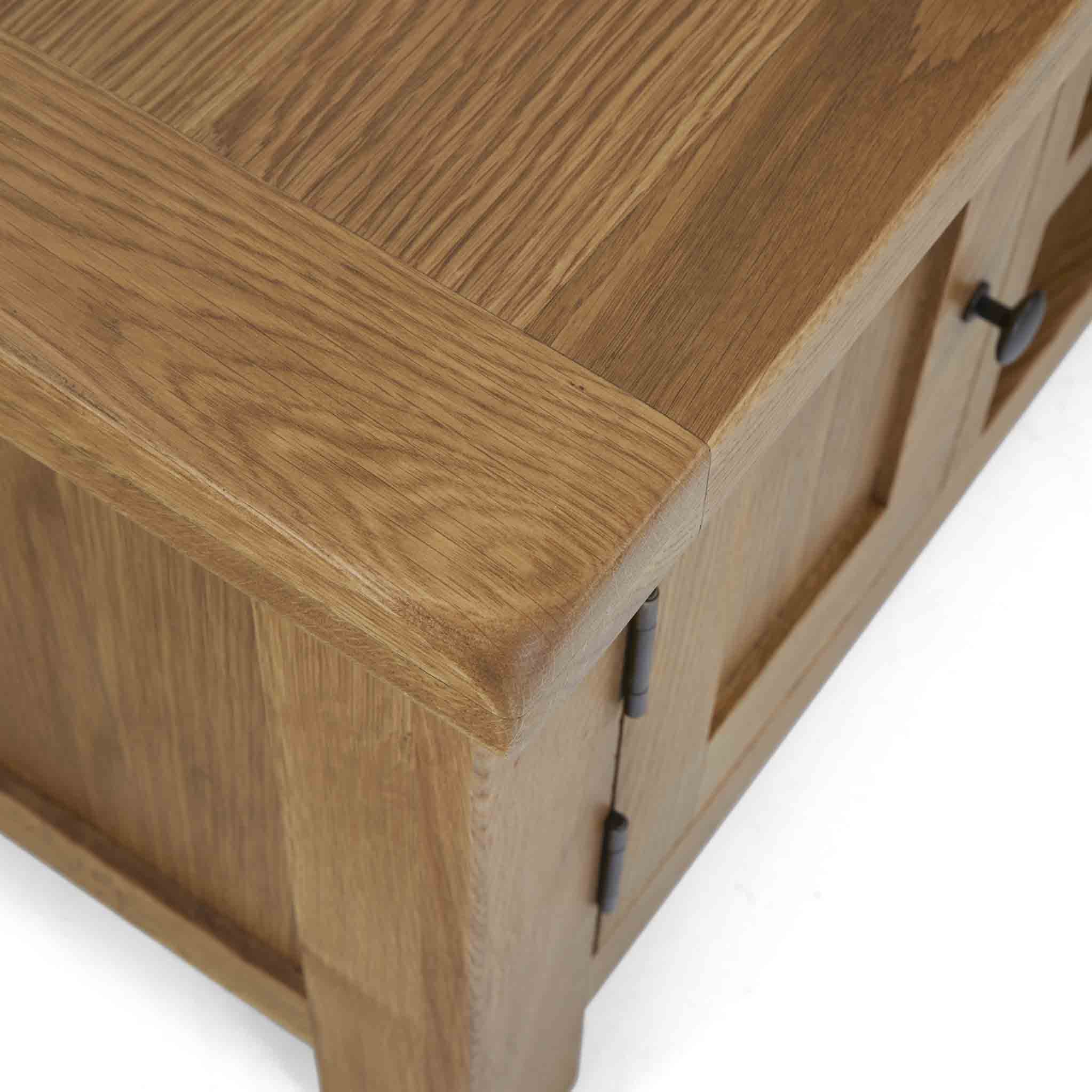 Zelah Oak 120cm TV Stand