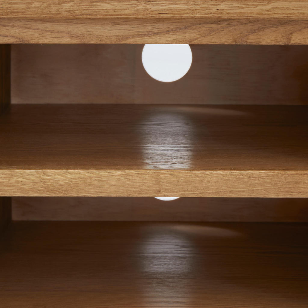 Zelah Oak 120cm TV Stand